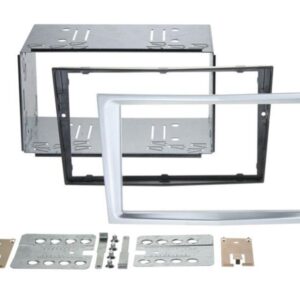 2-DIN Soitinkehys Astra / Corsa D / Zafira matt chrom