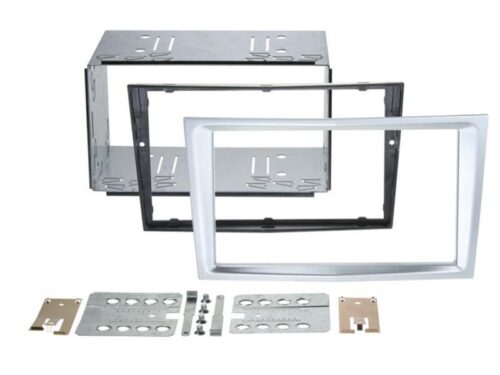 2-DIN Soitinkehys Astra / Corsa D / Zafira matt chrom