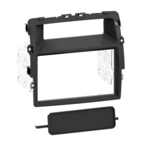 2-DIN Soitinkehys Renault / Opel / Nissan schwarz