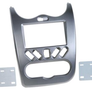 2-DIN Soitinkehys Dacia Duster / Logan / Sandero > grey