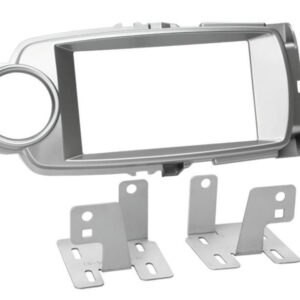 2-DIN Soitinkehys Toyota Yaris 10/2011 -> silver