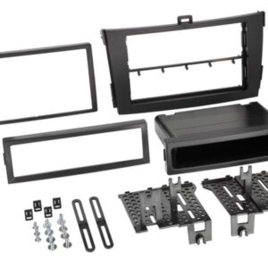 2-DIN Soitinkehys kotelolla Toyota Corolla black