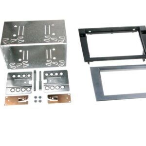 2-DIN Soitinkehys Audi A4 (B6 / B7) / Seat Exeo anthracite