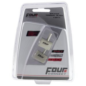 FOUR Connect 4-600114 kaiutinterminaaliblokki, pari
