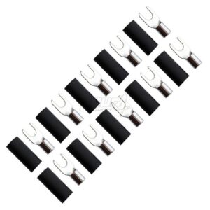 FOUR Connect 4-690835 M4 haarukkaliitin 6.0mm2, 10x musta