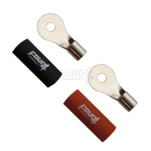 FOUR Connect 4-690911 M4 rengasliitin 10mm2, 1x musta ja 1xpunainen