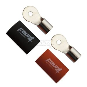 FOUR Connect 4-690912 M4 rengasliitin 20mm2, 1x punainen ja 1x musta