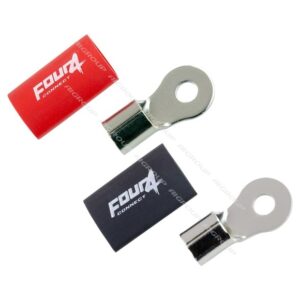 FOUR Connect 4-690914 M6 rengasliitin 20mm2, 1x punainen ja 1x musta