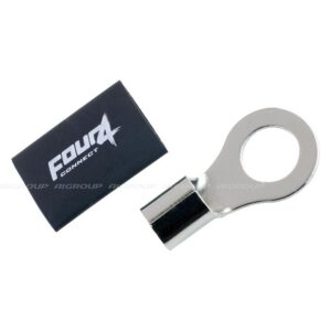 FOUR Connect 4-690922 M12 rengasliitin 20mm2, 1x musta