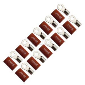 FOUR Connect 4-690942 M8 rengasliitin 20mm2, 10x punainen