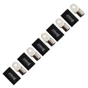 FOUR Connect 4-690975 M8 rengasliitin 70-100mm2, 5x musta