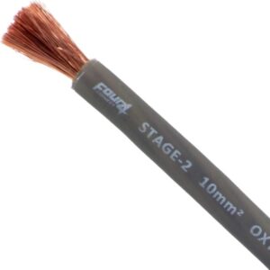 FOUR Connect 4-800212 STAGE2 10mm2 OFC-virtakaapeli harmaa 50m