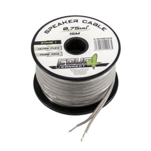 FOUR Connect 4-SCM07515 minikela 2x0,75mm2, 15m