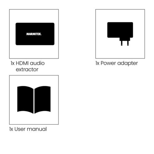 Marmitek Connect AE24 UHD 2.0 ARC HDMI-audioerotin - Image 5