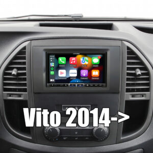 Alpine iLX-705D-W447 7″ multimediasoitin MB Vito W447