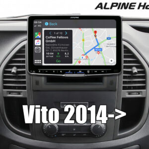 Alpine iLX-F115D-W447 11″ multimediasoitin MB Vito W447