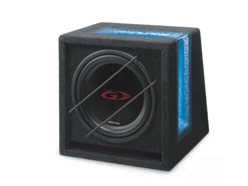 Alpine SBG-1044BR 10" subwoofer kotelossa