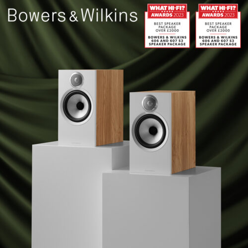 Bowers & Wilkins 606 S3 Jalusta/hyllykaiuttimet