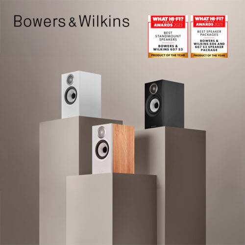 Bowers & Wilkins 607 S3 Jalusta/hyllykaiuttimet