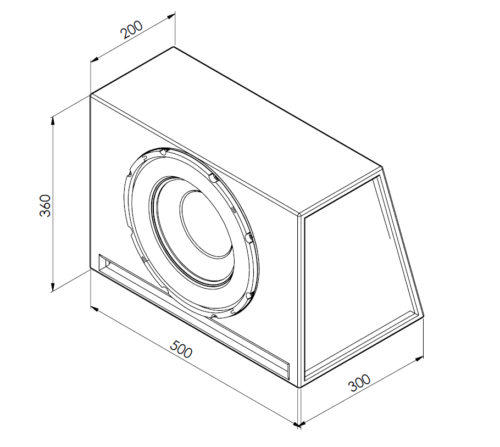 BLAM CR30 12" Koteloitu Subwoofer - Image 2