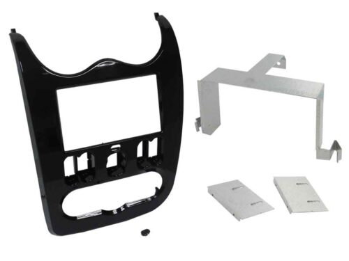 2-DIN Soitinkehys Dacia Duster / Logan / Sandero anthracite