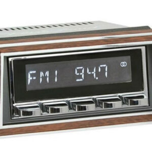Retrosound Chevrolet Camaro 67-68 Radio Wood & Black