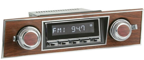 Retrosound Chevrolet Camaro 67-68 Radio Wood & Black