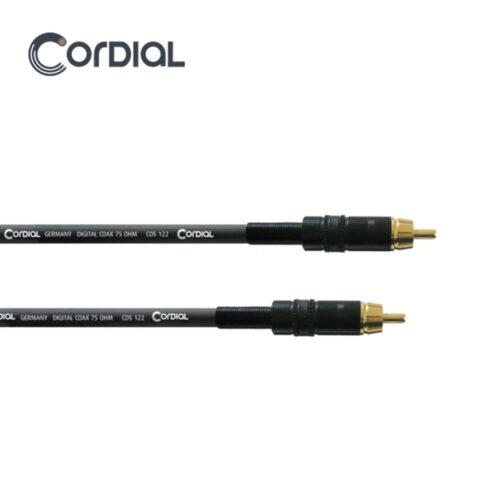 Cordial CPDS CC S/PDIF Digitaalinen koaksiaalikaapeli RCA 75 ohm