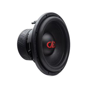 DD Audio 612F D2 & D4 12″ subwoofer 2,5″ puhekelalla