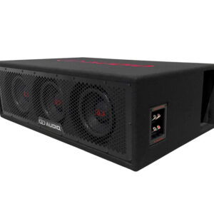 DD Audio LE-508.3 valmiskotelo 0.7 Ohm 3X 8“ subwooferilla