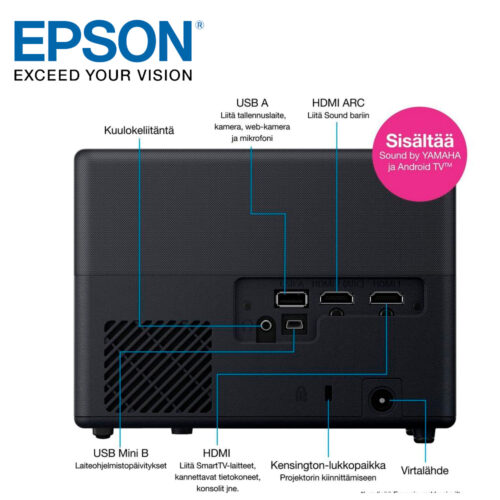 Epson EF-12 3LCD Full HD -kannettava laserprojektori - Image 6