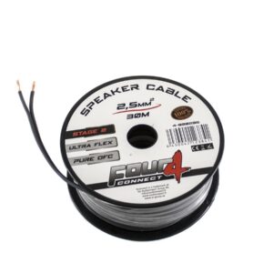 FOUR Connect 4-800236 STAGE2 OFC-kaiutinkaapeli 2x2.5mm2 minikela 30m