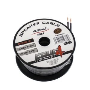 FOUR Connect 4-800237 STAGE2 OFC-kaiutinkaapeli 2x4.0mm2 minikela 15m