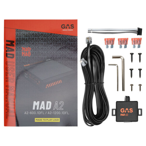 GAS MAD A2-1200.1DFL 1 x 1200W Vahvistin - Image 6