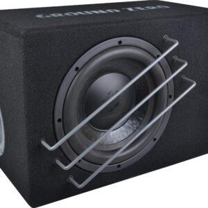 Ground Zero GZUB10BR 10″ SQ subwoofer refleksikotelossa