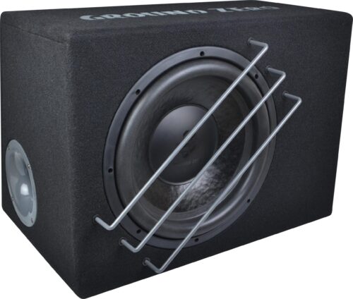 Ground Zero GZUB12BR 12″ SQ subwoofer refleksikotelossa