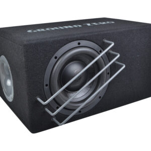 Ground Zero 8″ SQ subwoofer refleksikotelossa