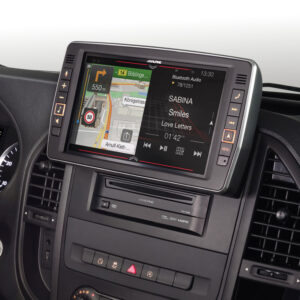 KIT-VITO-1DIN asennustarvikkeet Alpine yksirunkosoittimille Mercedes Benz Vito W447