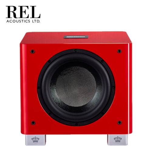 REL T/9x Aktiivinen subwoofer 10" + passiivisäteilijä, Rosso Corsa - Image 2