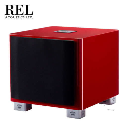 REL T/9x Aktiivinen subwoofer 10" + passiivisäteilijä, Rosso Corsa - Image 4