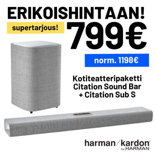 Harman Kardon Citation Bar ja Citation Sub S kotiteatteripaketti - Image 5