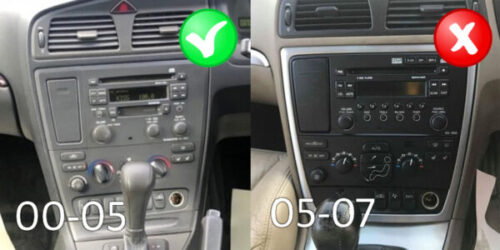 2-DIN Asennuskitti Volvo S60 / V70 2000 – 2004 - Image 3