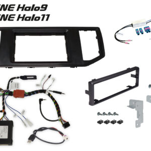VW Crafter / MAN TGE 2017-> 1DIN /2DIN HALO 9/11 asennuskitti