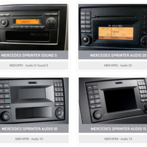 VW Crafter 2006 – 2017 1DIN /2DIN Asennuskitti