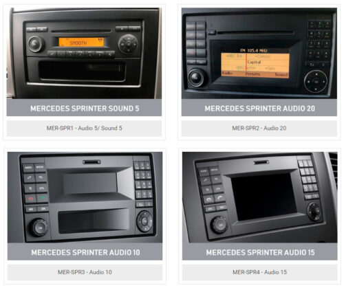 VW Crafter 2006 – 2017 1DIN /2DIN Asennuskitti