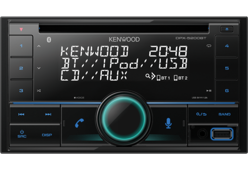 Kenwood DPX-5200BT 2DIN CD/USB Bluetooth - Image 2