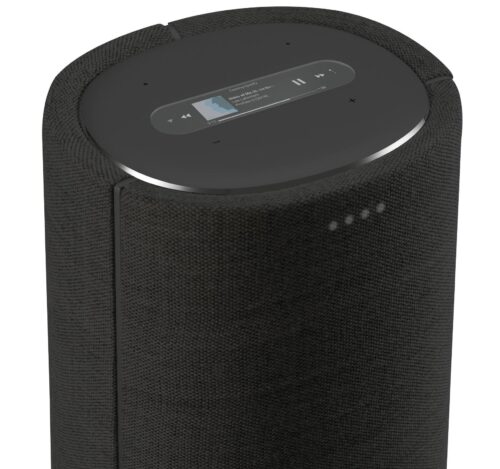 Harman Kardon Citation Tower puheohjattava smart kaiutin, Musta