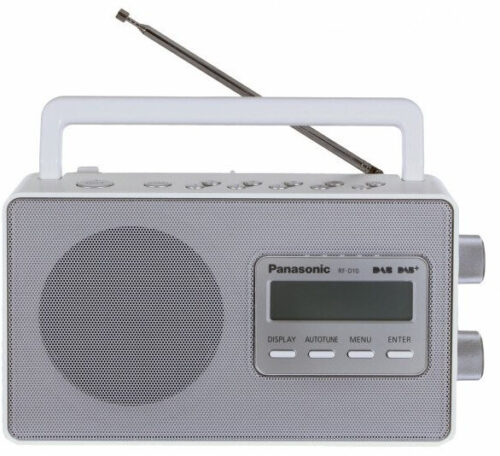 Panasonic RF-D10EG-W Paristokäyttöinen matka/pöytäradio - Image 5