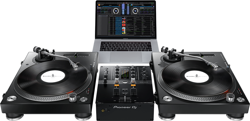 Pioneer PLX-500 dj setup.