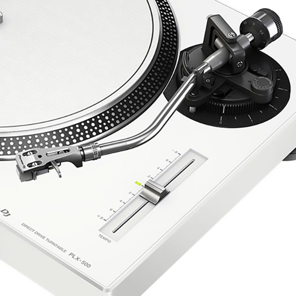 Pioneer PLX-500 valkoinen, säätö.